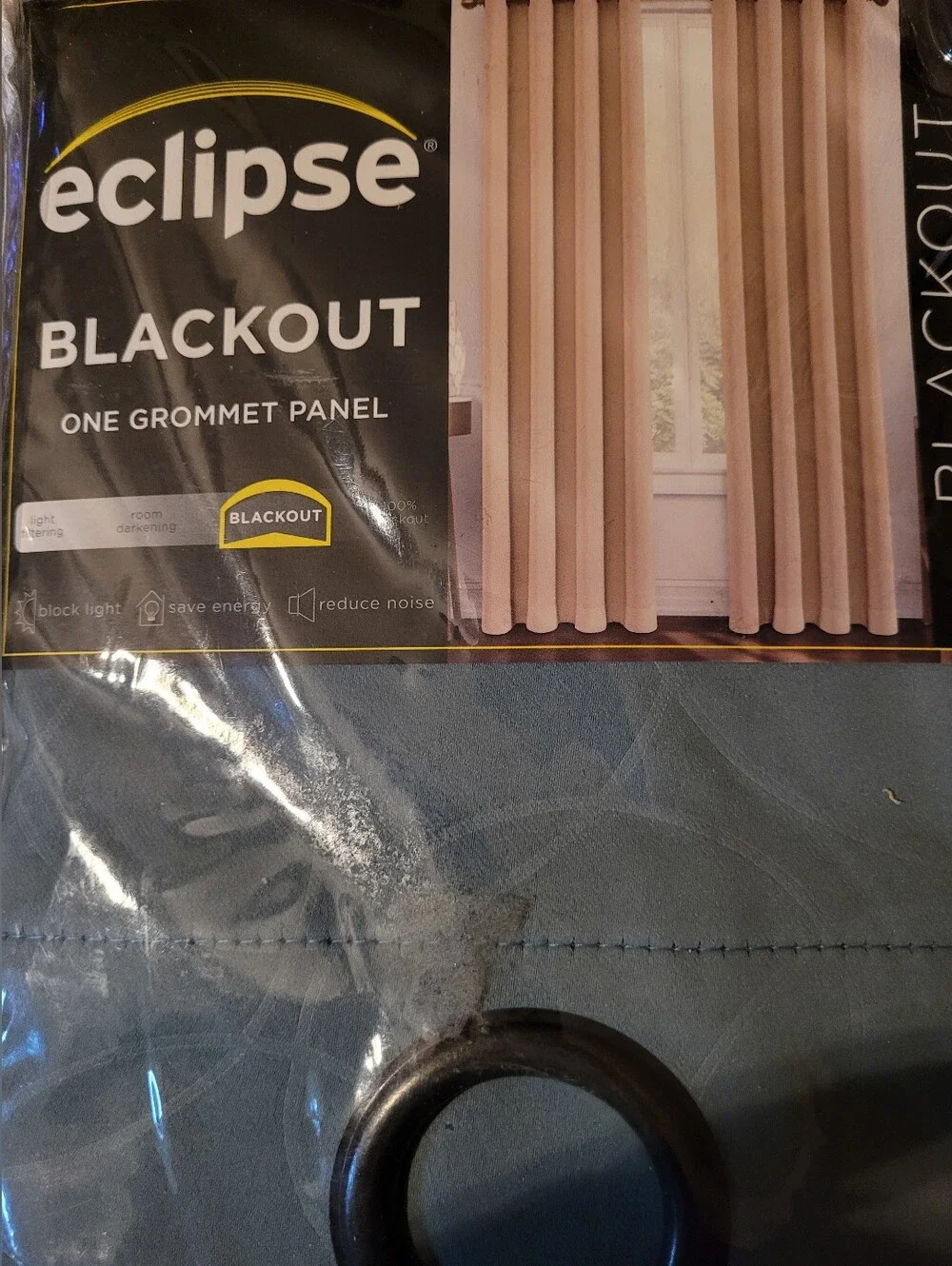 Eclipse Blackout One Grommet Panel Nwt 52x84